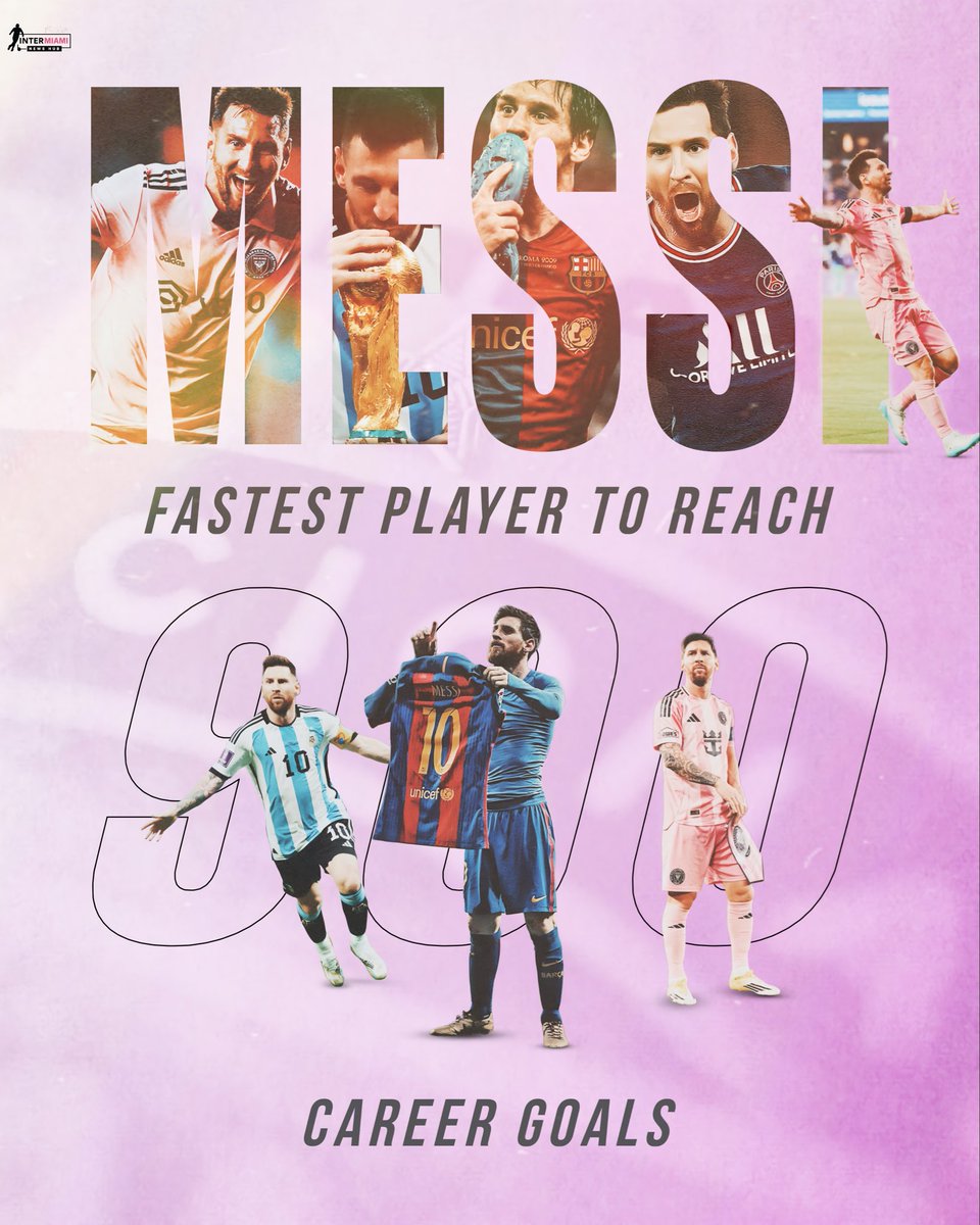 '축구의 신' 메시, 통산 900호골…호날두에 이어 역대 두 번째